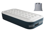 Twin Air Mattress with Built-in Pump, 18in Raised Comfort Blow up Mattress, Double Chamber Airbed, 64474579