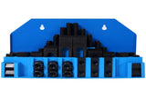 58Pc T-Slot Clamping Kit Mill Machinist Set With T-slot cleaner and Tightening Wrench W465P215025