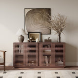 Living Room Furniture Entertainment Storage Dining Room Cabinet, Buffet Sideboard With Solid Wood W2263P207524