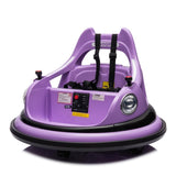 ZNTS 12V ride on bumper car for kids,electric car for kids,1.5-5 Years Old,W/Remote Control, LED Lights, W1396132723