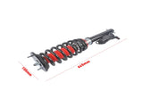 Set of Front Air to Coil Spring Struts w/ Electric Fit for Mercedes-Benz S-Class W221 2007-2013 RWD 02682332