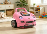 Pink Kids Mechanic Truck Engine Toy Set Interactive Car Service Play Set for Toddlers 14781785
