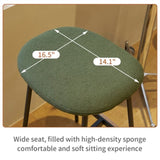Modern Set of 2 Bar Stools Comfortable & Stylish Counter Height and Bar Height Bar Stools,Soft W2105P145997