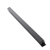 4x Black Universal Storage Shelving Brackets Powder Coated 19.6'' 49957938