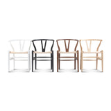 Wishbone Chair White Stain B353P345252