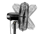 20 Inch Pedestal Floor Fan 5000CFM, Oscillating Standing Fan, Adjustable Rod, 100% BLDC Copper 93438497