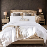 Two-pack of 100% polyester brushed single comforters with microfiber filling, down 81210315