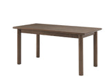 60" Rectangular Dining Table for 6 Person, Retro Kitchen Table,en Dinner Room Table with Solid W1801P181983