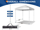 5'x5' Pop Up Canopy 67717207