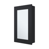 Parks Medicine Cabinet With Included Mirror, Black B128P237175