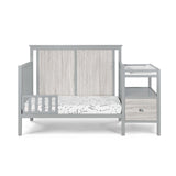 Connelly 4-in-1 Crib and Changer Combo Gray/Rockport Gray B022P204835