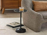 Marble Drink Table, Black Marble 64937536