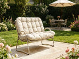 Premium Outdoor PE Rattan Double Chair with Metal Frame Ultimate Comfort & Durability for Your W3990P462708