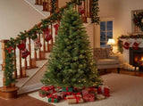 6FT Hinged Christmas Tree Artificial Plant Full PVC Branches with 582 Tips, 4-Leg Stand Indoor 86332101