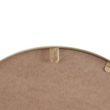 Arched Metal Floral Wall Mirror B035129256