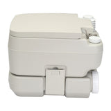 ZNTS 10L Portable Removable Flush Toilet with Double Outlet 18275673