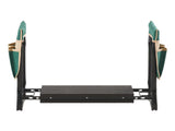 Folding Garden Kneeler & Seat, 8" Wide Kneeling Pad, Heavy Duty Stool with 2 Tool Bags, Portable 40698266