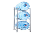 3-Tier Water Rack Stainless Steel Heavy Duty Water Cooler Jug Rack 50233494