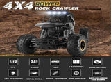 2026 3 Batteries 112 Rock Crawler Rechargeable Off Road Truck 4WD , Metal Shell LED Headlights RC 88310480