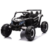 ZNTS 12V Ride On Car with Remote Control,UTV ride on for kid,3-Point Safety Harness, Music Player W1396126988