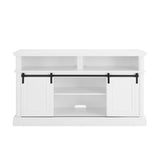 Media Console Table with Storage Cabinet, Mid Century style Entertainment TV Table, Multipurpose W1758P177970