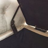 Velvet Multifunctional Storage Rectangular ottoman bench with 1 Pillow, Beige N769P186110B