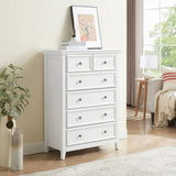 Modern 6 Drawers Dresser 6 Drawers Cabinet,Chest of Drawers Closet Organizers and Clothes 80992516
