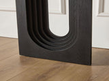 47.24 Inch Entryway Table for Living Room,Narrow Console Table with Unique Loopback, Modern W2582P279963