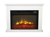 SF103-18G HA209-25 18 Inch White Wood Cabinet Style 1400W Single Color / Fake Wood / Heating Wire / 67440467