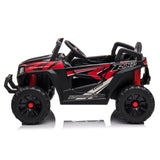 12V kids Ride On Mini UTV, Electric Car with Front LED Lights and Horn, Single Seat with a Safety W2181137667