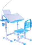 Desk for Kids Desk and Chair Set Kids Art Desk Drafting Table Desk Set with Adjustable Height, 60341653
