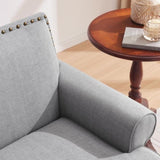 Accent Chair, Retro Living Room Chairs with Soft Cushion, Mid Century Modern Arm Chair, Comfy W2975P223168
