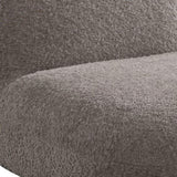 Weston 21.5"W Brown Chenille Deer-Shaped Kids Chair B061P236753