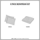 3 Piece Velvet Quilt Set Teal Full/Queen B03597494