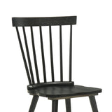 2 Pieces Set Dining Side Chair Rustic Modern Farmhouse Design Retro Design Easy to Assembly W2537P211111