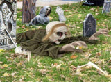 Halloween zombie decorations with sparkling eyes and spooky sounds 33687056