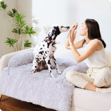 ZNTS Dog Bed Large Sized Dog, Fluffy Dog Bed Couch Cover, Calming Large Dog Bed, Washable Dog Mat for 20884128