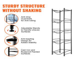 5-Level Water Container Stand, 5 Gallon Water Bottle Organizer, Single Line Water 37365925