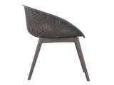 Summer - 2-Pack Modern Lounge Chairs Indoor/Outdoor All-Weather PP Plastic, Lightweight for Patio, W3450P323310