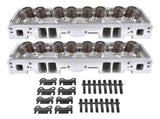 2Pcs Complete Cylinder Heads 129006601 Fits for Small Block Chevy 350 190cc 64cc 2.02/1.60'' 13299322