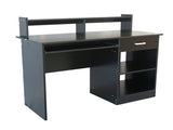 General Style Modern E1 15MM Chipboard Computer Desk Black 06309661