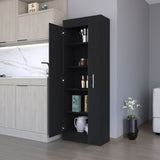 Dawson Pantry Cabinet with Sleek 5-Shelf Storage B128P176125