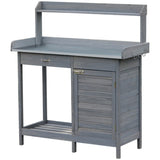 Garden Work BenchOpen Shelf Storage 06982426