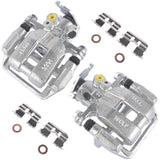 2PCS Rear Brake Calipers w/ Bracket FRC12163 FRC12164 for Acura TSX, Honda Accord 19-B3358 19-B3359 56265450