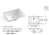 Montary 37inch bathroom vanity top stone carrara white new style tops with rectangle undermount W50921981