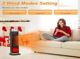 Portable Space Heaters for Indoor Use Large Room, 1500W Oscillating Ceramic Tower Space Heater with 43190258