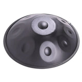 9 Notes Black Solid Color Handpan Drum Steel Percussion Instrument 50692848