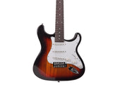 GST Rosewood Fingerboard Electric GuitarBagShoulder Strap Pick Whammy Bar 33905654