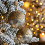 4PCS Set Christmas Hanging Ball Ornaments Wooden Decorations Festive Holiday Party Decor Xmas 30812781