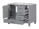 30" Bathroom Vanity , Modern Bathroom Cabinet with Sink Combo Set, Bathroom Storage Cabinet with a WF321698AAE